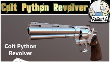 Colt Python Revolver - Fallout 4 SMS