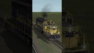 ORTS EMD SD40 2 16 645E3 engine sound test