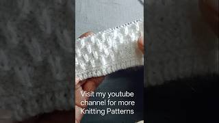Easy &amp; Beautiful Knitting Pattern 🧶#shorts #shortvideo #knitting #trending