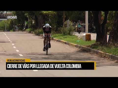 Cierre de vías por llegada de vuelta a Colombia