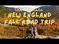 THE ULTIMATE NEW ENGLAND FALL ROAD TRIP 🍁🍂  Best Route, Peak Foliage &amp; Must-See Stops!