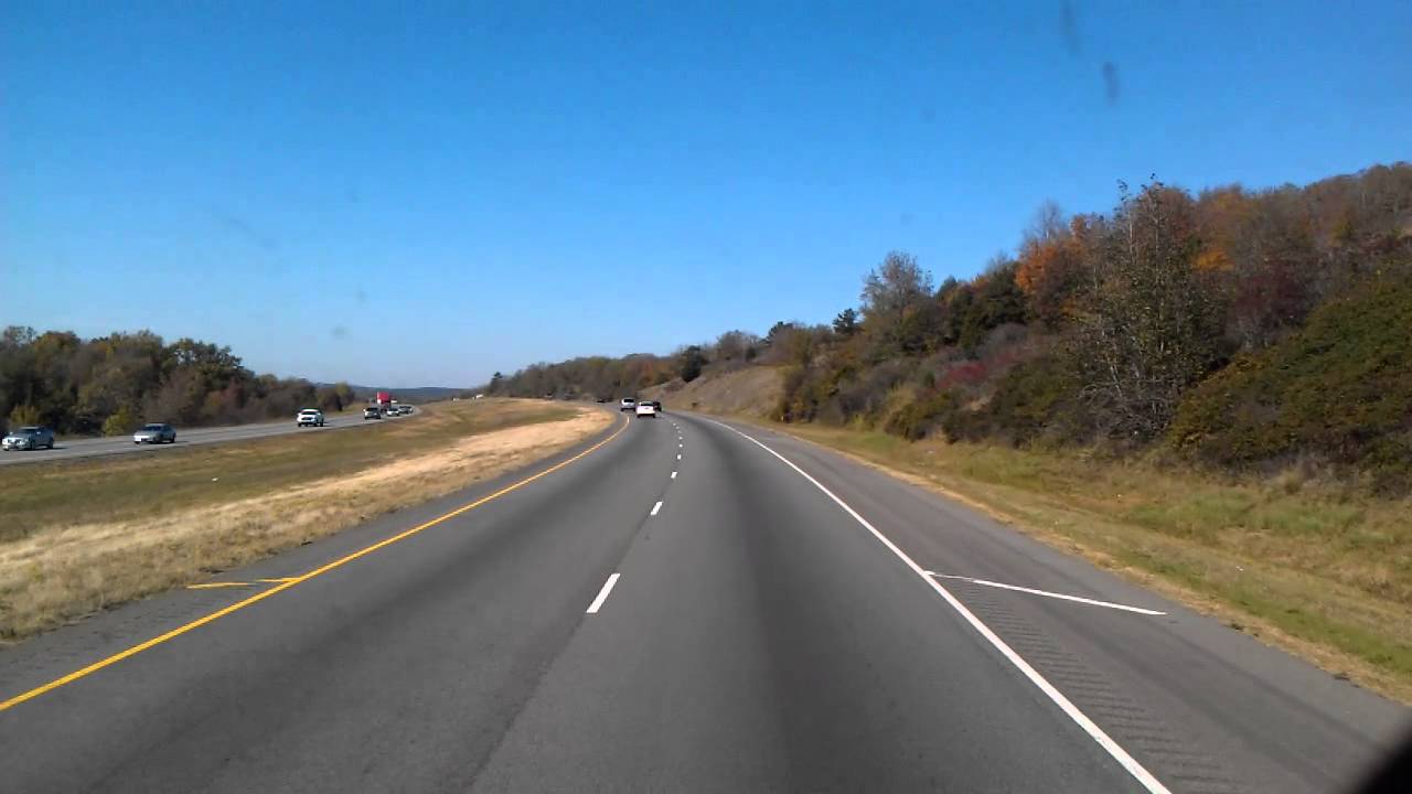 North Little Rock Westbound Interstate 40 YouTube
