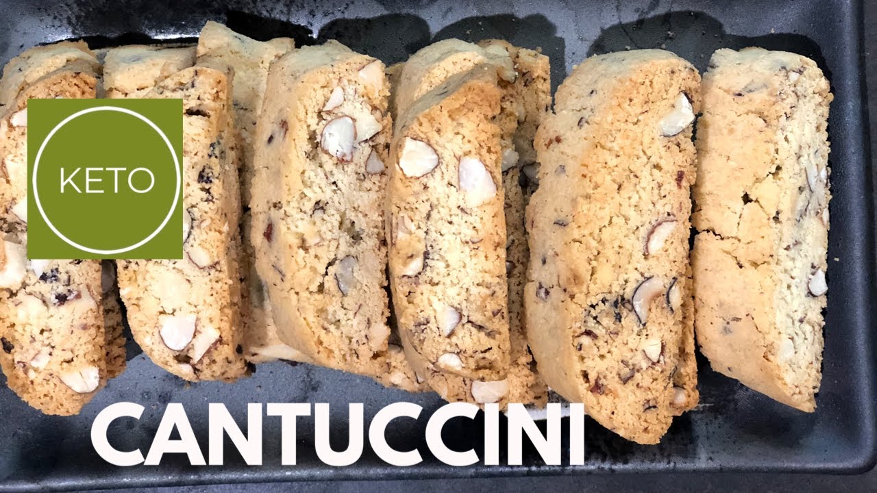 KETO CANTUCCINI | KETO ITALIAN ALMOND FLOUR COOKIE