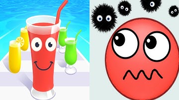 Juice run VS Hide Ball 🌈👺❤️‍🔥💥 MAX Level Android iOS Gameplay 