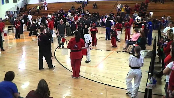 Joshua Krueger Fighting and earning second place a...