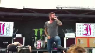 Every Time I Die Ebolarama Live Warped Tour Nau Coli