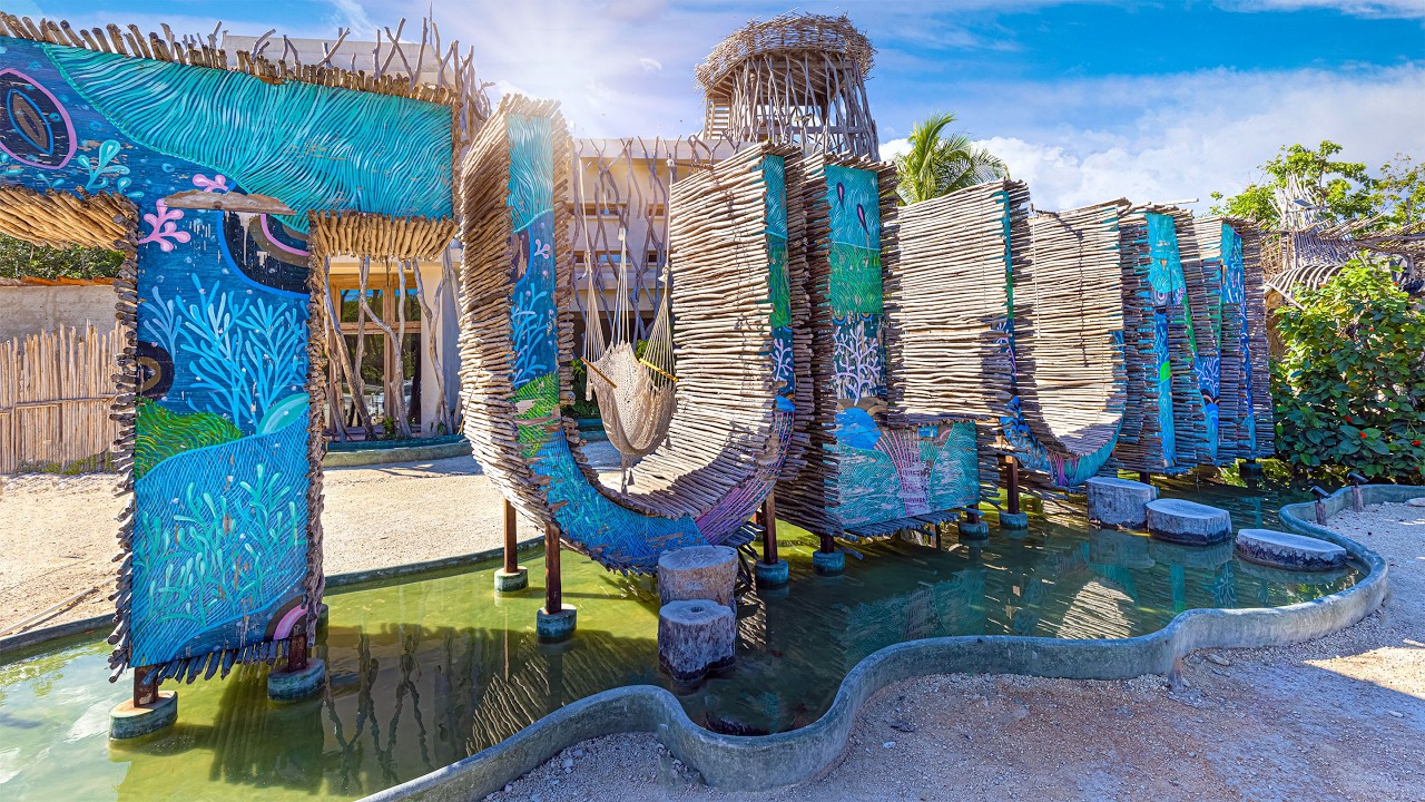 Tulum Mexico from Above featuring DJI Mini Pro 3 Footage