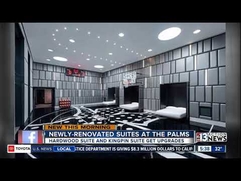 Video: Palms Casinos High-Roller Suites Har Et Bowlinghall Og Whiskyrom