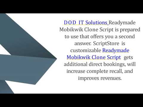 Best Mobikwik Clone Script - Readymade Clone Script