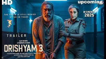 Drishyam 3 : First Look Trailer !! Ajay Devgn | Amitabh B, Tabu, Akshaye Khanna, Saurabh Shukla 2026