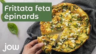 Recette de frittata feta & épinard