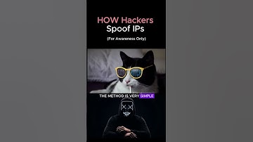 What Is IP Spoofing? Cybersecurity Trick EXPLAINED  #cyberattack #cyberawareness#hacker #viral