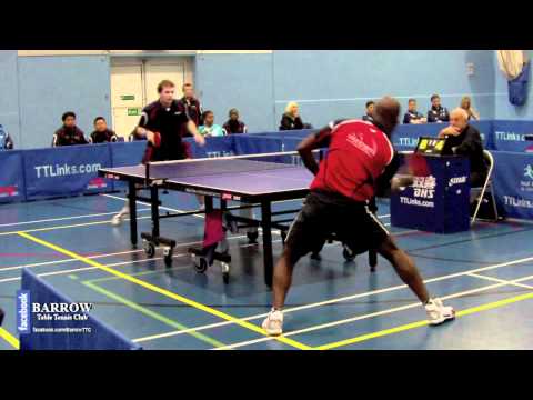 Paul Drinkhall vs. Gareth Herbert (British League Table Tennis 2010)