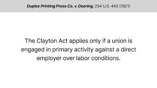 Labor Law | Antitrust | Lesson 25 of 25