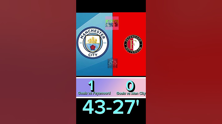Manchester City VS Feyenoord Score 3 - 3 | Unstoppable Erling Haaland | Champions League 24/25 Match
