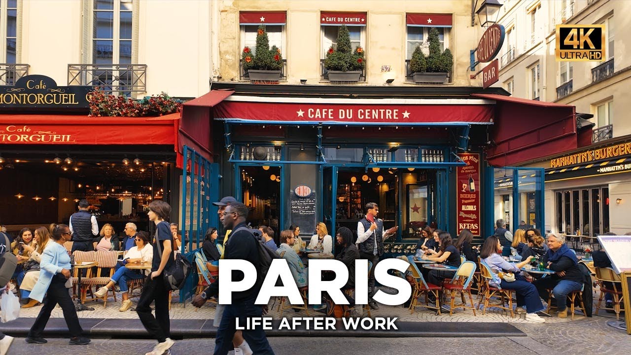 PARIS - Walking Tour - The real Paris after work - bars and cafés - No tourist here