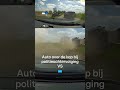 Auto over de kop bij politieachtervolging VS | RTL Nieuws