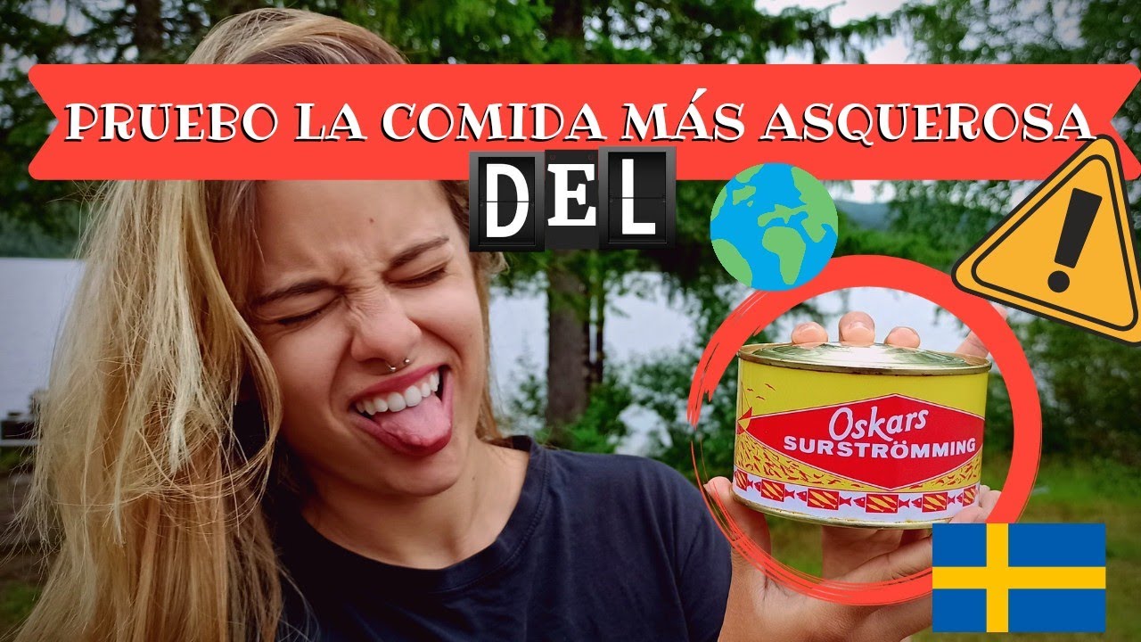 Dos amigos comiendo surströmming, el asqueroso plato sueco - Videos