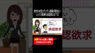 好きな女性とグングン距離が縮まる！とっても簡単な会話術とは？③ #Shorts