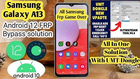 Samsung A13 FRP Bypass Android 12 Without PC, Knox, (SM-A135F) No Alliance Shield No Test Point