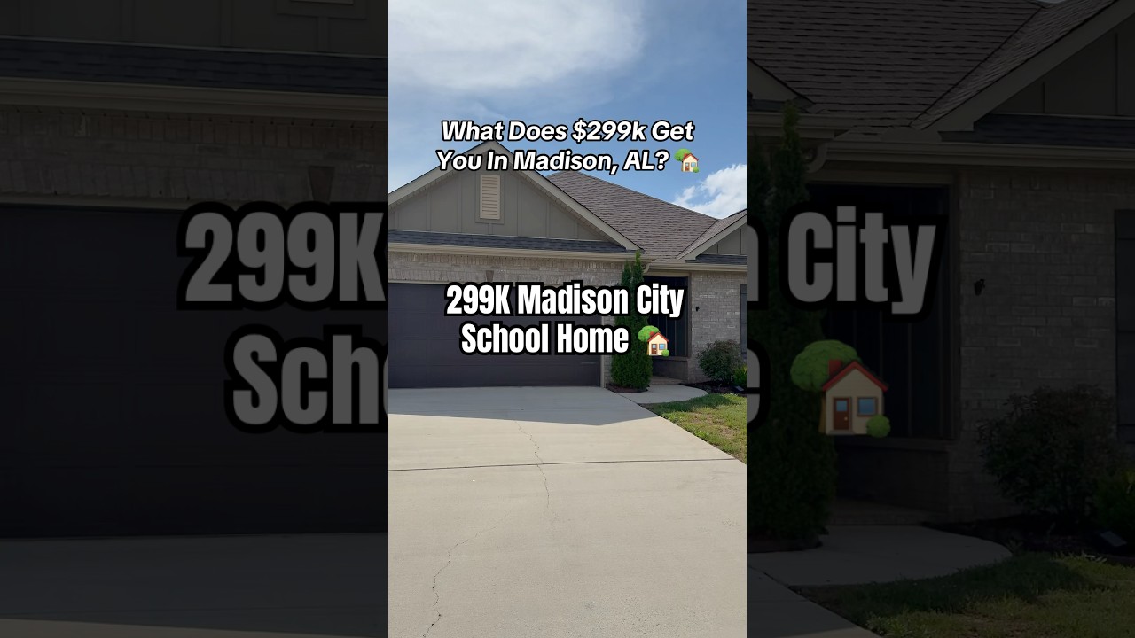 299k Home in Madison, AL! Affordable and in Madison City Schools