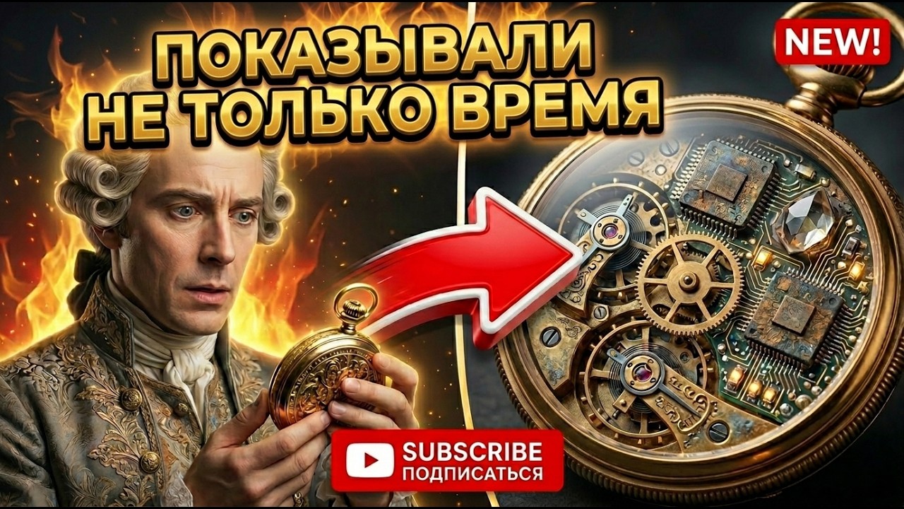 ЧАСЫ ИЗ БУДУЩЕГО? 🧪 Секрет микромеханики XVIII века, который скрывают ученые.