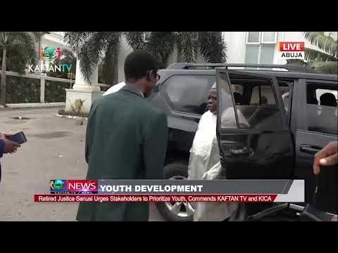 YOUTH DEVELOPMENT: Retired Justice Sanusi Urges Stakeholders to Prioritize Youth, Commends KAFTAN TV
