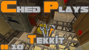 Ched Plays Tekkit Part 10 - Compressor Time