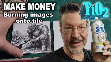 Make Money on Etsy With the Norton White Tile Technique - Corvus Moon Studio