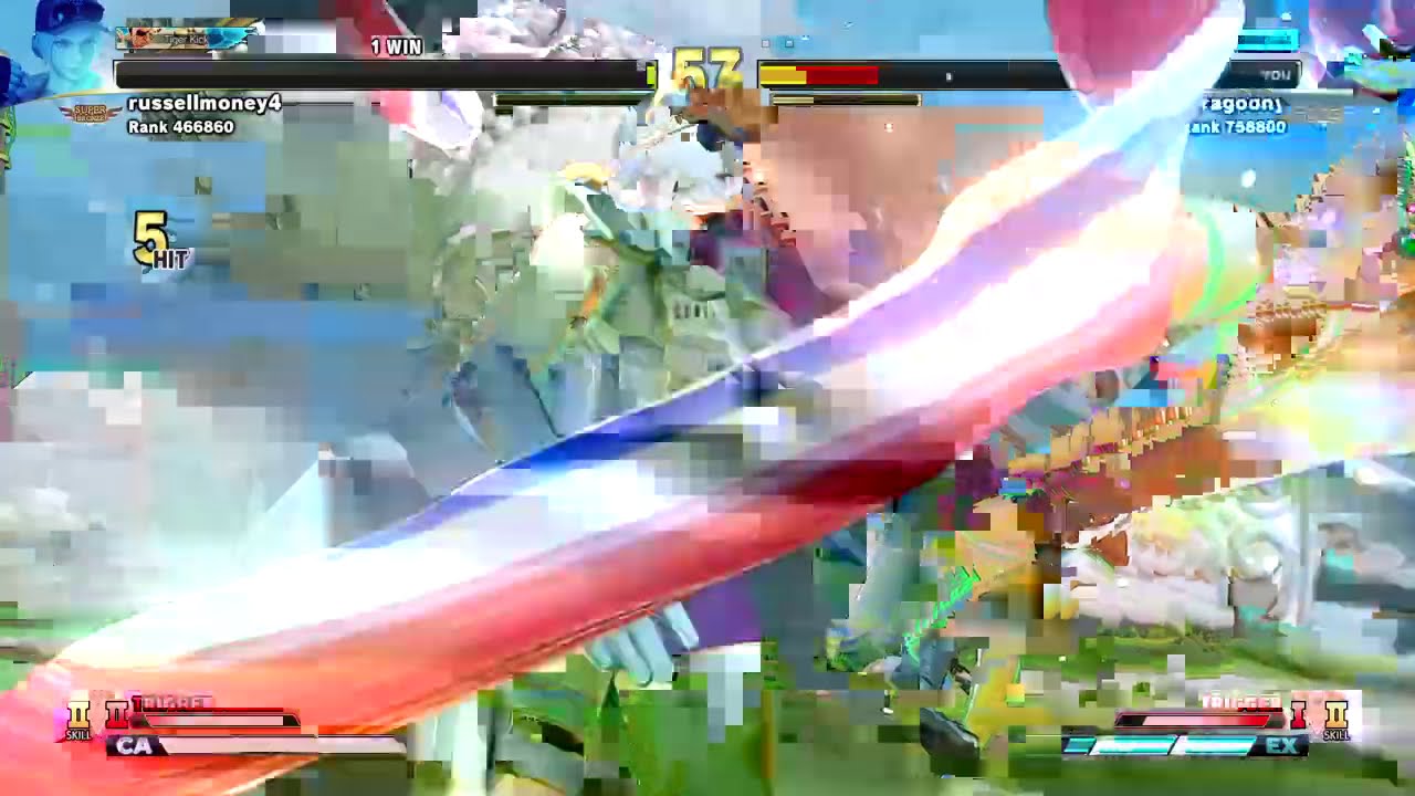 Lucia vs. Seth - Street Fighter V: Ranked