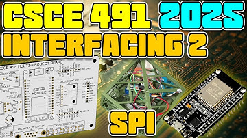 CSCE 491 Spring 2025 Lecture 2: PWM, Interrupts, and SPI