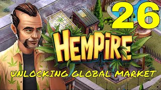 HEMPIRE WEED GROWING GAME / UNLOCKING GLOBAL MARKET / PART 26 / GAMEPLAY / iOS/Android screenshot 2