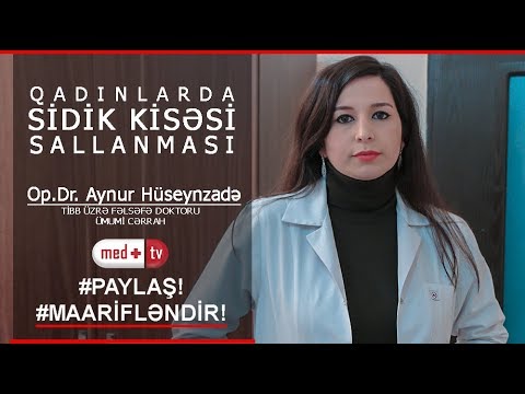 Qadinlarda sidik kisesi sallanmasi (Sistosel) - t.ü.f.d. Aynur Huseynzade Umumi cerrah MEDPLUS