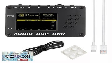 Audio DSP Noise Reducer DNR Digital Filter SSB Ham Radio YAESU ICOM Review