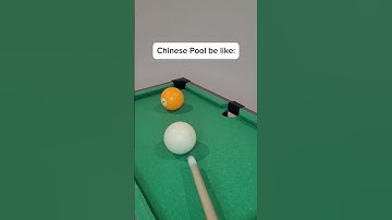 Chinese Pool pockets are tight! 😂 #billiards #billiard