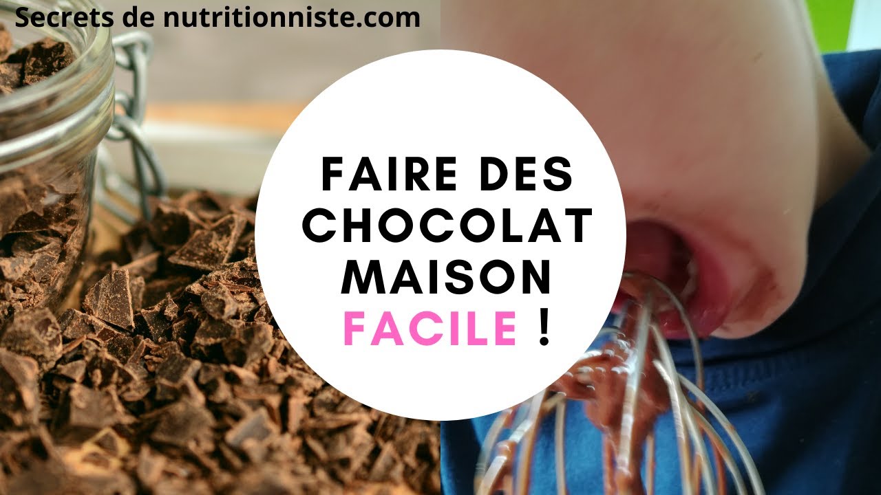 Comment faire des chocolats maison facile - YouTube