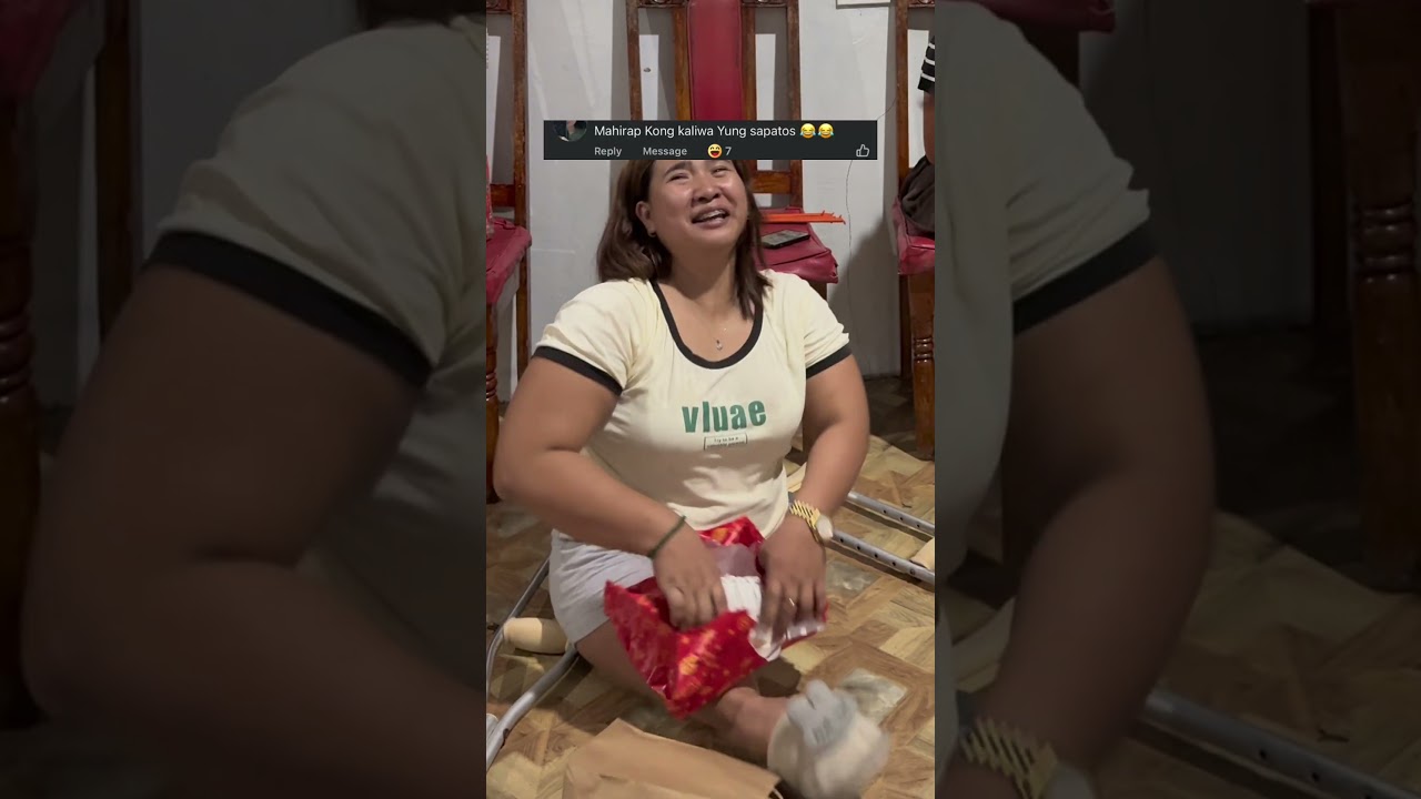 isang sapatos , isang paa 