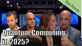 Celebrity Davos: Quantum Computing is Closer Than You Think. Profile