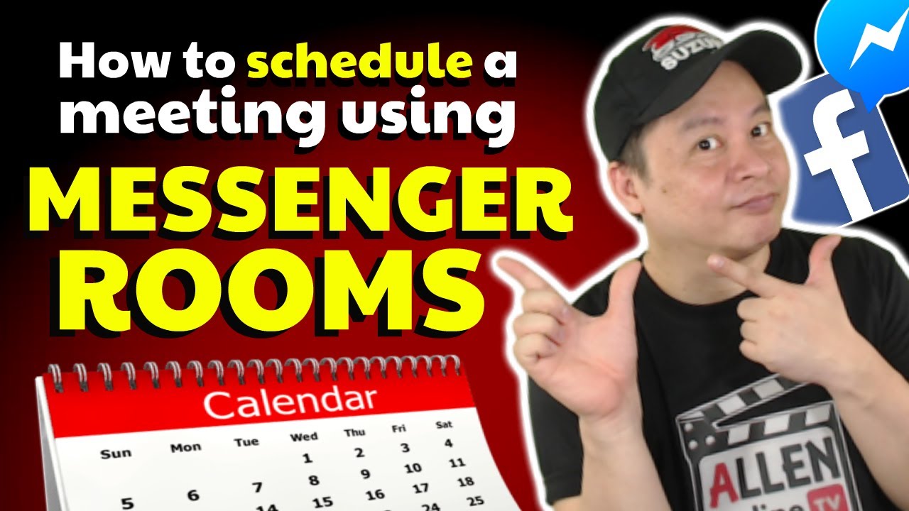 HOW TO SCHEDULE A MEETING USING MESSENGER ROOMS ( TAGALOG / ENGLISH ) YouTube