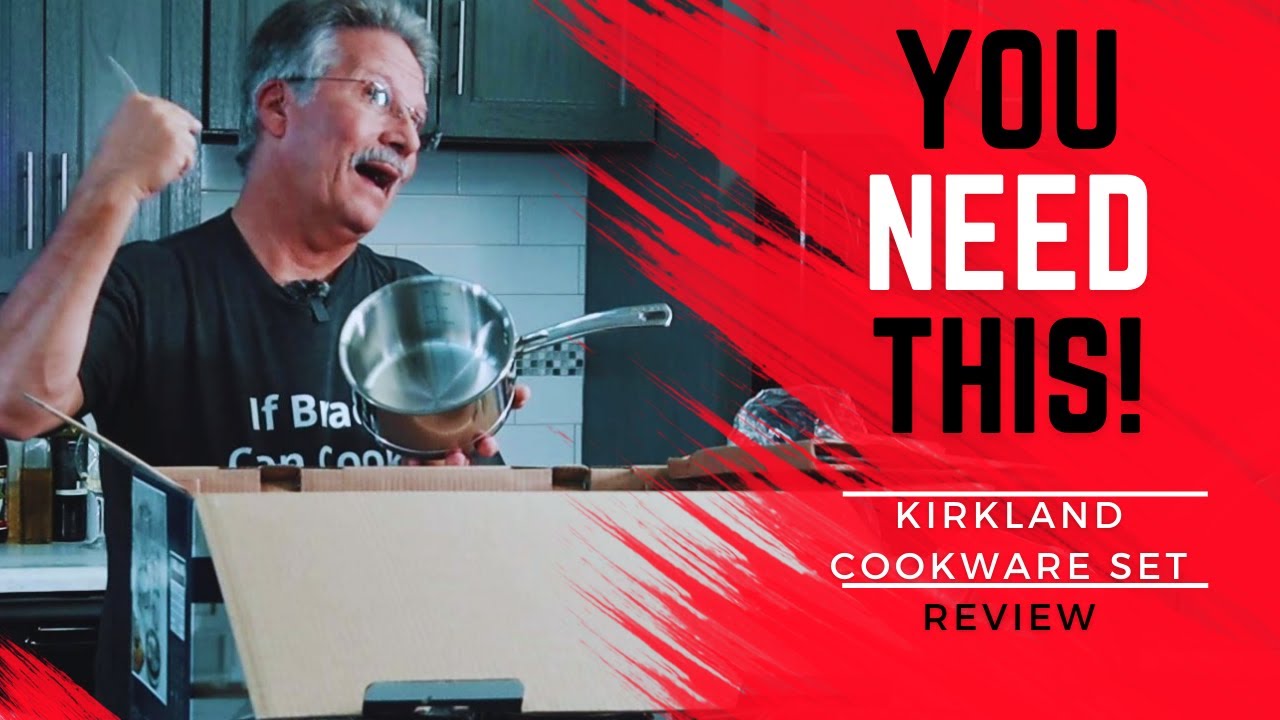 THE LAST COOK WARE SET YOU WILL EVER NEED! KIRKLAND COSTCO (10