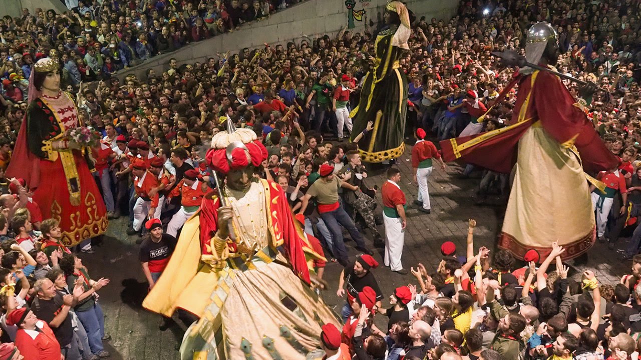 Els Gegants de La Patum de Berga