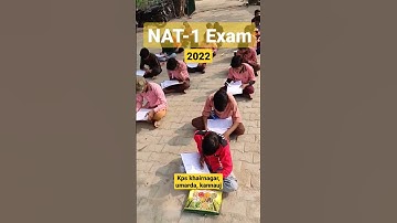 NAT-1 EXAM 2022||nipun Assessment test 2022|| निपुण् मूल्यांकन परीक्षा 2022||@hamarabasic1754