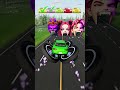 Big vs Small Cars Challenge 🚗💥 Rumi x Mira x Abby Saja | Insane BeamNG Drive Crashes