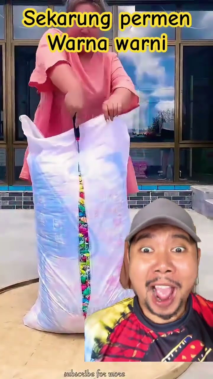 SEKARUNG HADIAH PERMEN BUAT KALIAN SEMUA!!??? #comedy #funny #candy #lifehacks #satisfying #shorts