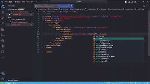 XML Schema Validation | Visual studio |