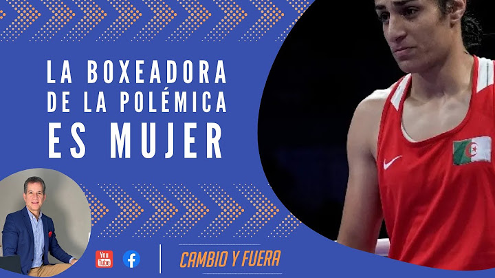 La boxeadora de la polémica es mujer
