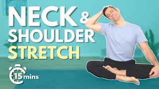 15 Minute Morning Yoga for Neck and Shoulder Pain RELIEF by David O Yoga 1,841 views 1 year ago 16 minutes