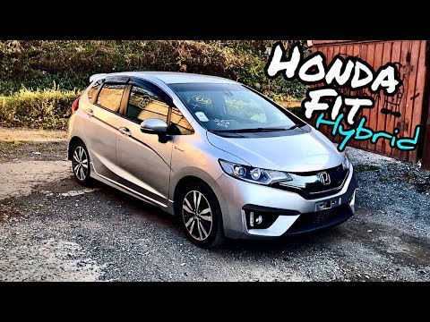 Обзор Honda Fit Hybrid S Package!