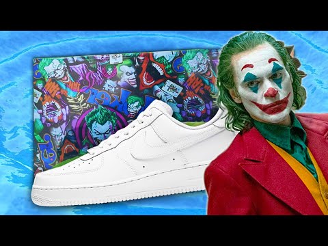 Hydro Dipping JOKER Shoes - (Water Transfer Printing)