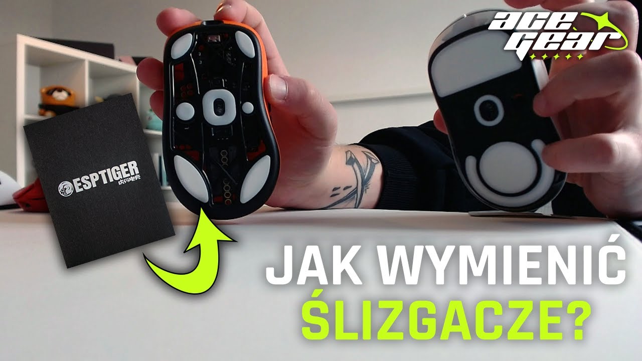 JAK POPRAWNIE WYMIENIĆ ŚLIZGACZE W MYSZCE?